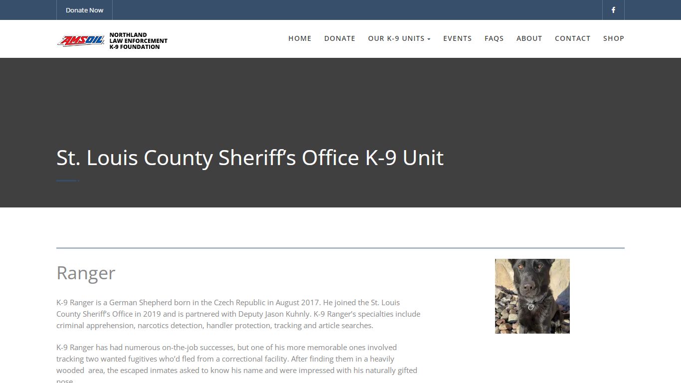 St. Louis County Sheriff’s Office K-9 Unit